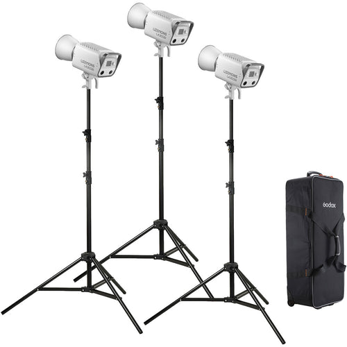 Godox Litemons LA300Bi Bi-Colour LED Monolight (3-Light Kit)