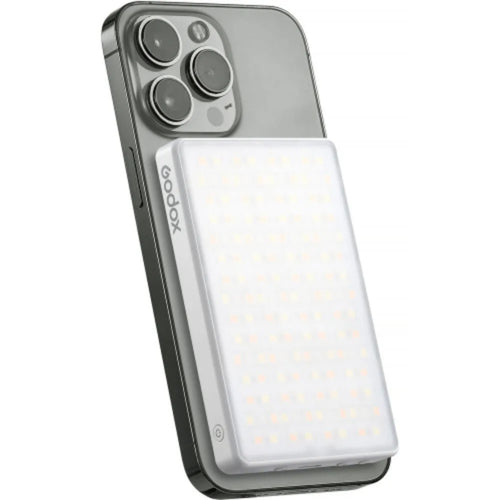 Godox MA5R RGB LED Light and Power Bank for Mobile Phone - White