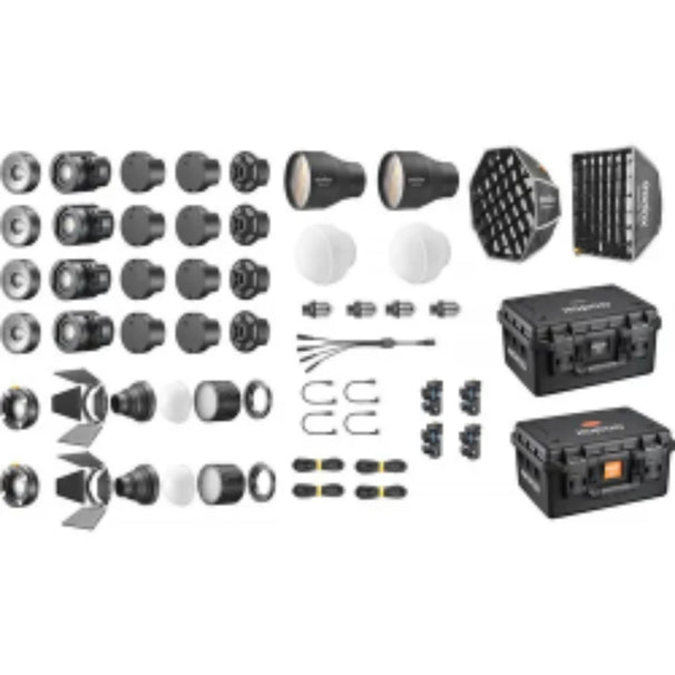 Godox KNOWLED MS60R RGB LED Light 4 Light Kit