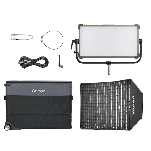 Godox KNOWLED P600R 1x2 RGB Panel Inc Case and Softbox