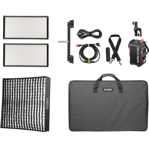 Godox LiteWafer UP150R RGB LED Light Panel (2-Light Kit)