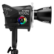 Aputure Storm 1000C RGB LED Light Including CF12 Fresnel and Barndoor