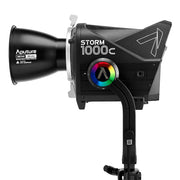Aputure Storm 1000C RGB LED Light Including CF12 Fresnel and Barndoor
