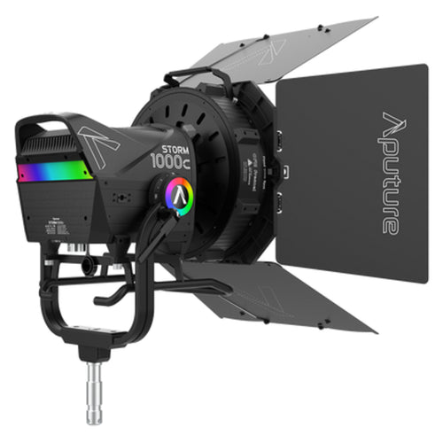 Aputure Storm 1000c Cine Kit Including CF12 Fresnel & Barndoor