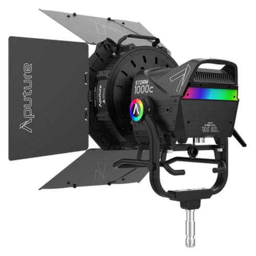 Aputure Storm 1000c Cine Kit Including CF12 Fresnel & Barndoor