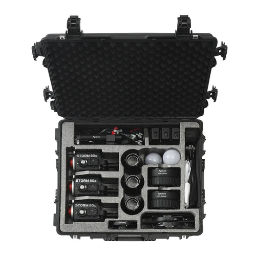 Aputure Storm 80c 3 Head Rolling Hard Case