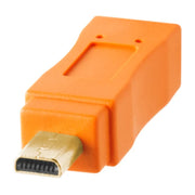 Tether Tools TetherPro USB 2 Male to Mini-B 8-Pin 30cm Hi-Vis Orange