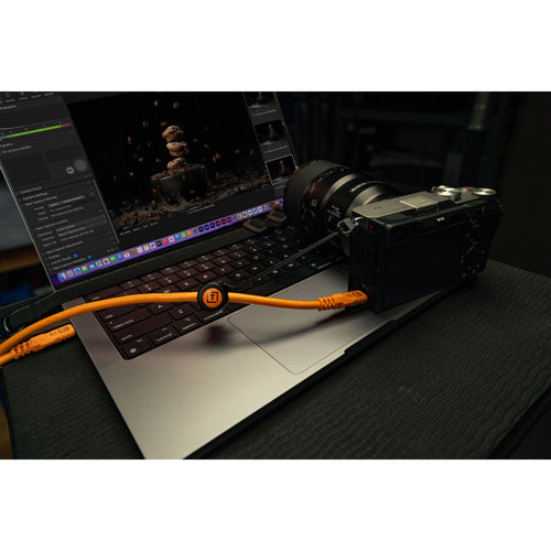 Tether Tools TetherPro Optima 10G USB-C 4.6m Straight to Straight - Orange