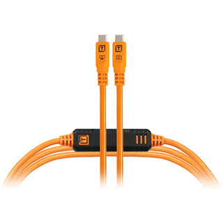 Tether Tools TetherPro Optima 10G USB-C 4.6m Straight to Straight - Orange