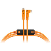 Tether Tools TetherPro Optima 10G USB-C 4.6m Straight to Right - Orange