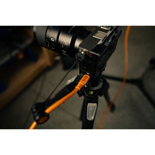 Tether Tools TetherPro Optima 10G USB-C 9.4m Straight to Straight - Orange
