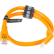Tether Tools TetherPro Optima 10G USB-C Straight-to-Right Angle Pigtail Adapter Cable (20