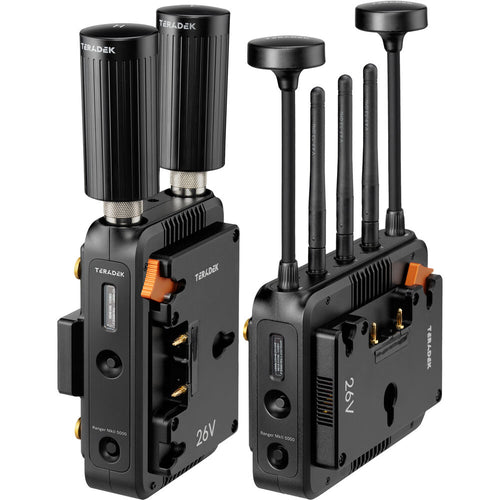 Teradek Ranger MK II 5000 12G-SDI/HDMI Wireless Transmitter/Receiver Deluxe Kit (26V Gold Mount)