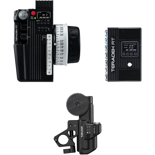 Teradek RT FIZ Wireless Lens Control Kit with CTRL.3, MDR.X & MOTR.S