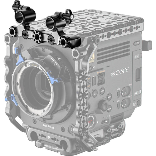 Wooden Camera Front Dual Rod Clamp (Sony Burano)