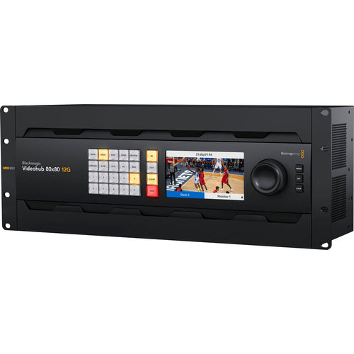 Blackmagic Videohub 80x80 12G Zero Latency Video Router