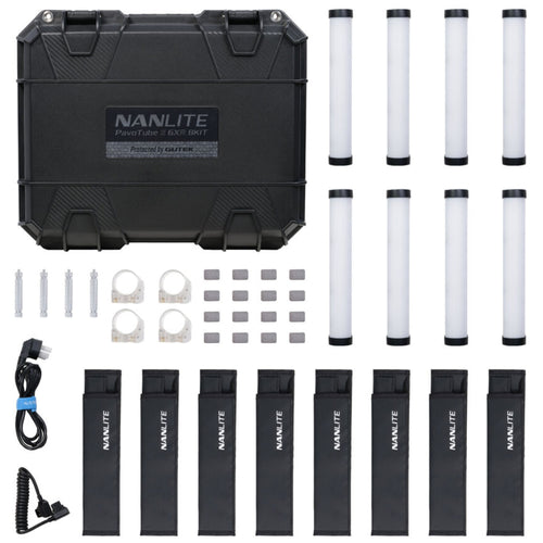 Nanlite PavoTube II 6XR 8KIT LED RGBWW Pixel Tube Light