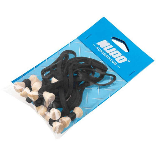 Kupo Elastic Cable Tie 10 Pack 6mm x 12.7cm (Various Colours)