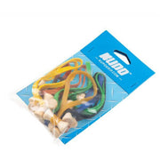 Kupo Elastic Cable Tie 10 Pack 6mm x 12.7cm (Various Colours)