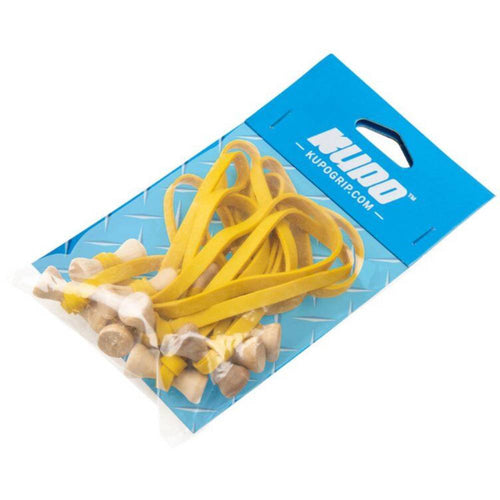 Kupo Elastic Cable Tie 10 Pack 6mm x 12.7cm (Various Colours)