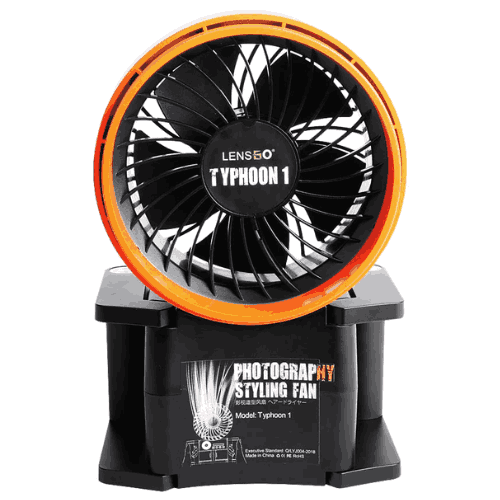 Lensgo 50W Photography Styling Fan with Batteries and Charger
