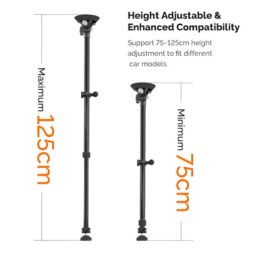 MOVMAX Adjustable Telescopic Rod Mobile Phone Kit