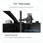 MOVMAX Adjustable Telescopic Rod Kit