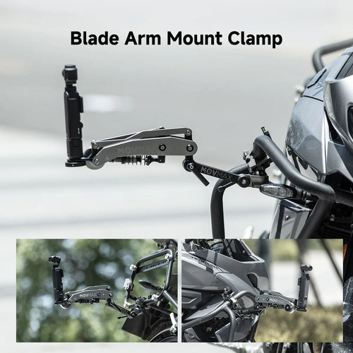 MOVMAX Blade Arm Motorbike Cycling Mount Clamp