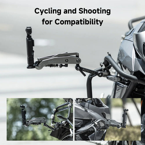 MOVMAX Blade Arm Motorbike Cycling Mount Clamp