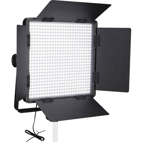 Nanlite 1200DSA DMX LED Panel with V-Lock Battery Feature and Barn Doors