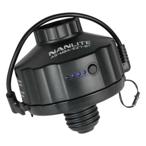 Nanlite AS-MBA-E27-BT Magnetic Base and Battery for PavoBulb