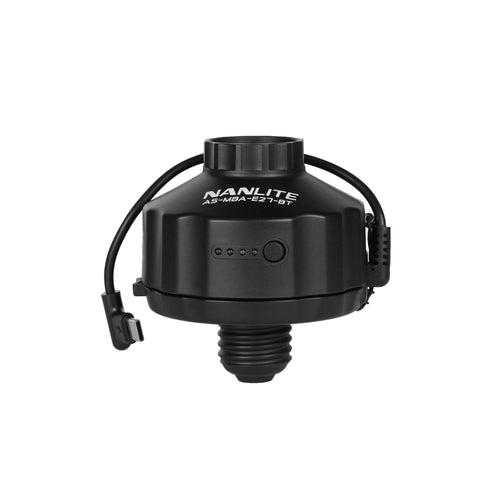 Nanlite AS-MBA-E27-BT Magnetic Base and Battery for PavoBulb