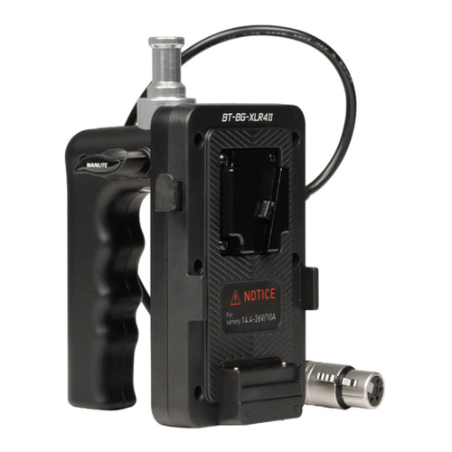 Nanlite V-Mount Battery Handle Grip for FC-120B, FC-120C, Forza 150 and 150B