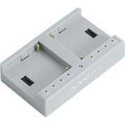 Nanlite Dual Slot Charger for Rechargeable Sony Style Battery NP-F550