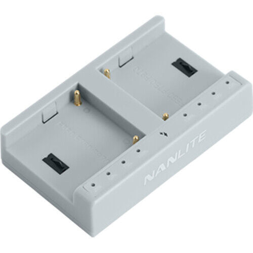 Nanlite Dual Slot Charger for Rechargeable Sony Style Battery NP-F550
