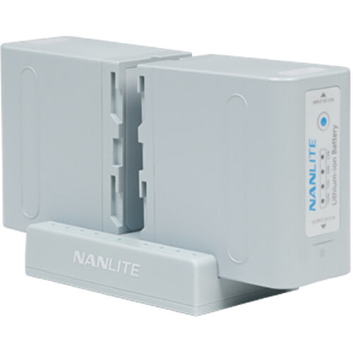 Nanlite Dual Slot Charger for Rechargeable Sony Style Battery NP-F550