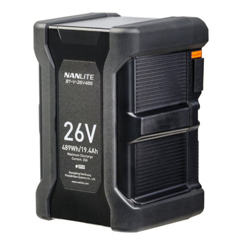 Nanlite BT-V-26V489 26V 489Wh V-Mount Battery