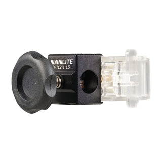 Nanlite HD-T12-1-BPR T12 LED PavoTube Clip with 2-Way Baby Pin Receiver
