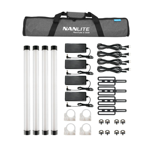 Nanlite PavoTube II 15XR 2ft RGBWW LED Tube 4Kit