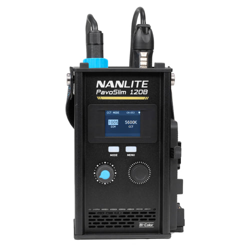 Nanlite PavoSlim 120B LED Bi-colour Panel Light with QR softbox