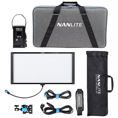 Nanlite PavoSlim 120B LED Bi-colour Panel Light with QR softbox