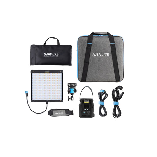 Nanlite PavoSlim 60B LED Bi-colour Panel Light with Quick Soft Box