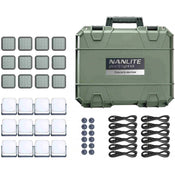 Nanlite Pico LED Light Midnight Blue 12 Kit with Hard Case