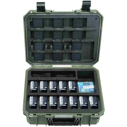 Nanlite Pico LED Light Midnight Blue 12 Kit with Hard Case