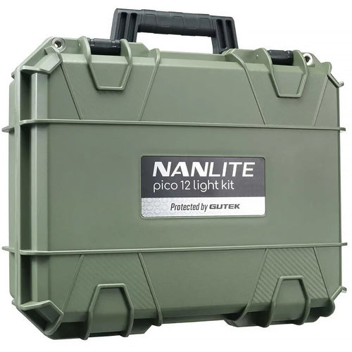 Nanlite Pico LED Light Midnight Blue 12 Kit with Hard Case