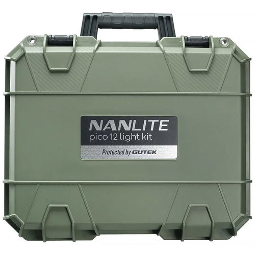 Nanlite Pico LED Light Midnight Blue 12 Kit with Hard Case