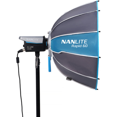 Nanlite 60cm Rapid Parabolic Soft Box for Forza 60 FC120 Evoke 150C