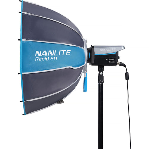 Nanlite 60cm Rapid Parabolic Soft Box for Forza 60 FC120 Evoke 150C