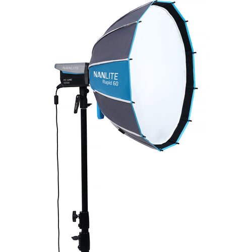 Nanlite 60cm Rapid Parabolic Soft Box for Forza 60 FC120 Evoke 150C