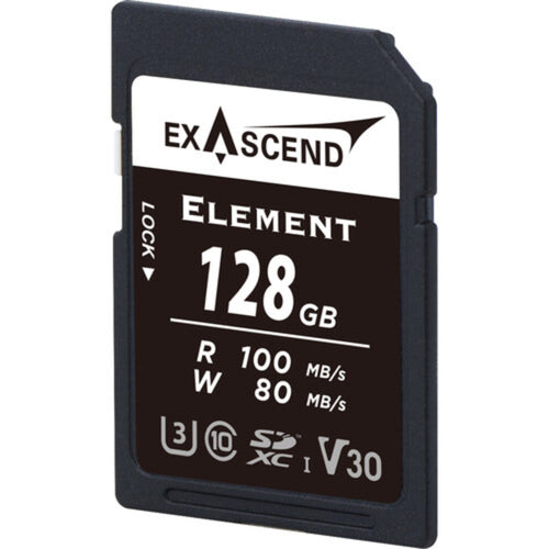 Exascend Element SDXC 100MB/s UHS-I Memory Card - V30